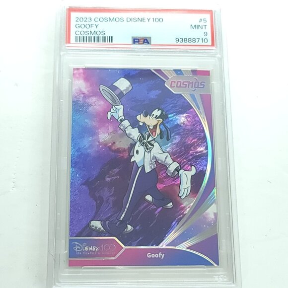 Goofy 2023 Kakawow Cosmos Disney 100 All Star PSA Mint 9 Limited 087/188